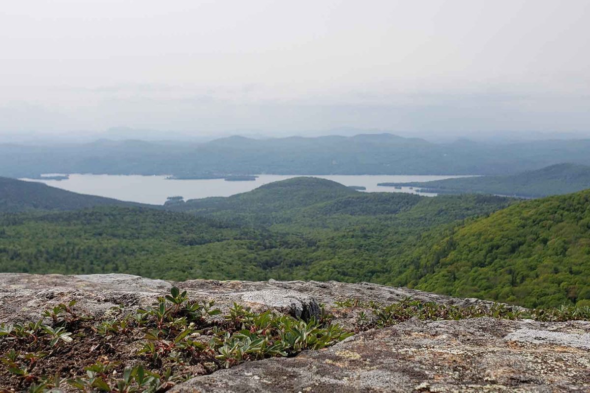 View from Sleeping Beauty Mountain, one of the best hiking in New York destinations 