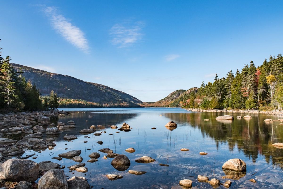 lake at Acadia National Park, one of top camping destinations for 2024