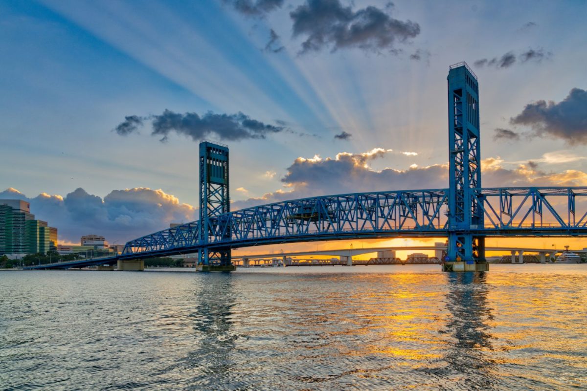 main bridge in best place to camp in 2024, Jacksonville, Florida