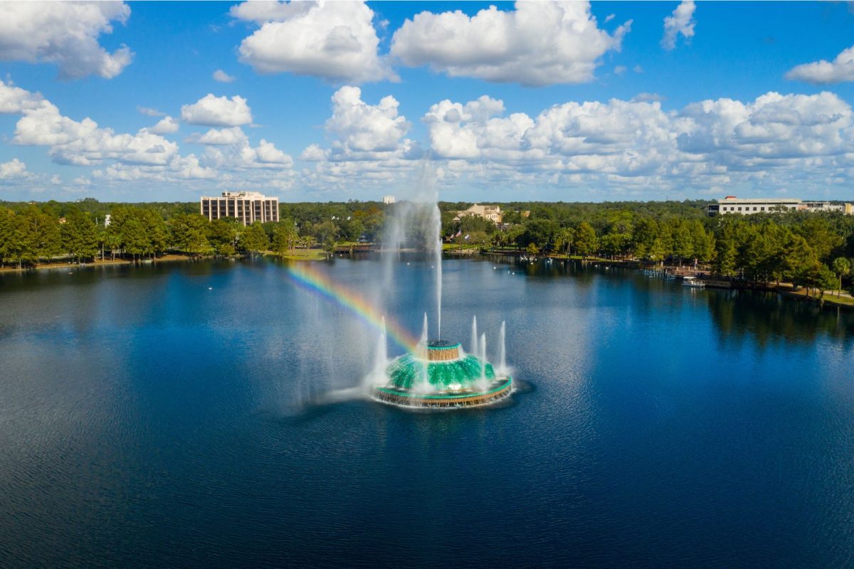 Lake Eola at Orlando, Florida, one of best camping destinations for 2024