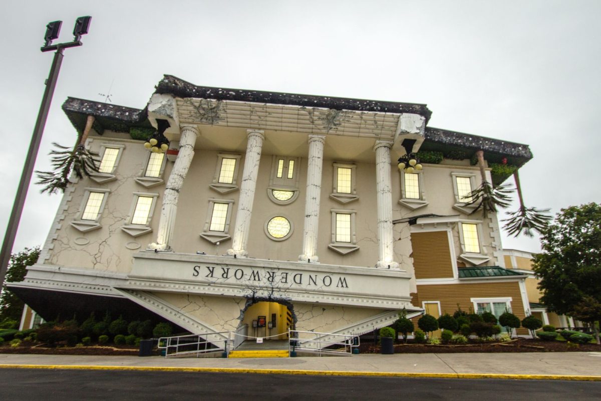 exterior of WonderWorks, museum stop for Pigeon Forge five-day itinerary
